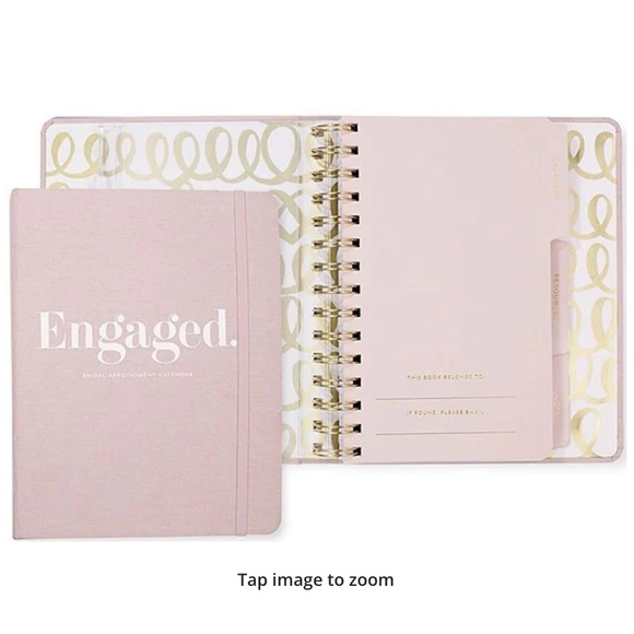 Kate Spade Engaged Bridal Appointment Calendar - Picture 1 of 6